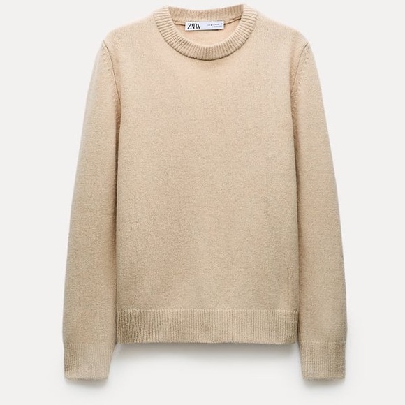 Zara 100% Cashmere Knit Sweater - Picture 5 of 11